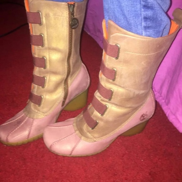 (SOLD) Timberland Boots - Picture 1 of 4